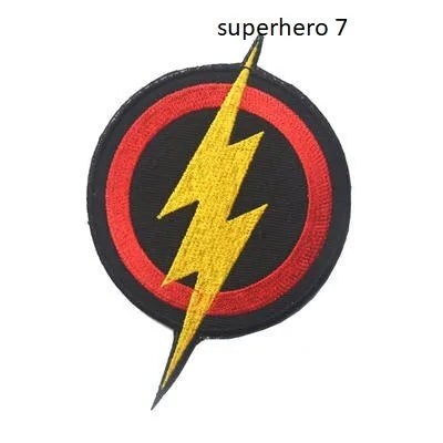DC & Marvel Embroidered Heat Patches - My Anime Haven