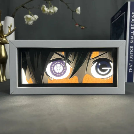 3D Anime LED Light Box: Naruto Figures Lamp - My Anime Haven