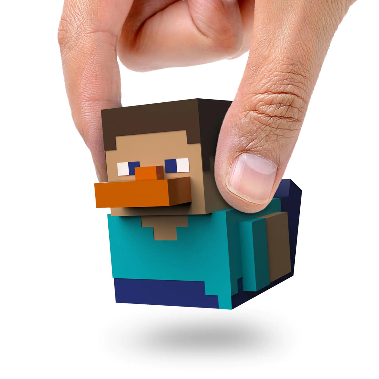 TUBBZ Mini Steve Collectible Vinyl Rubber Duck Figure - Official Minecraft Merchandise - Video Games and Movies