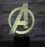 Marvel Avengers 3D Colorful LED Night Light