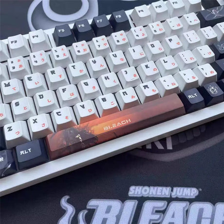 128 Keys Anime Bleach Keycaps for Cherry MX Switch Mechanical Keyboard - My Anime Haven