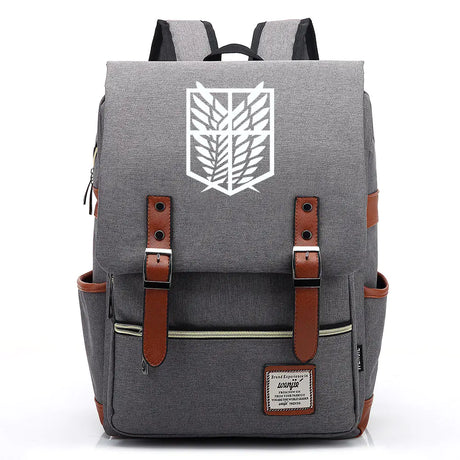 Attack on Titan Anime Backpack for Students, Unisex - My Anime Haven