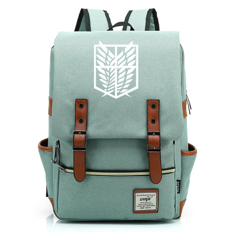 Attack on Titan Anime Backpack for Students, Unisex - My Anime Haven