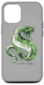 iPhone 15 Pro Harry Potter Slytherin Watercolor Case - My Anime Haven
