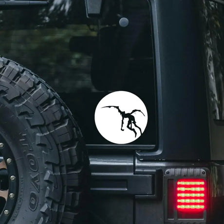 5in Death Note Ryuk Silhouette Vinyl Sticker for Trucks Cars laptops & More. - My Anime Haven