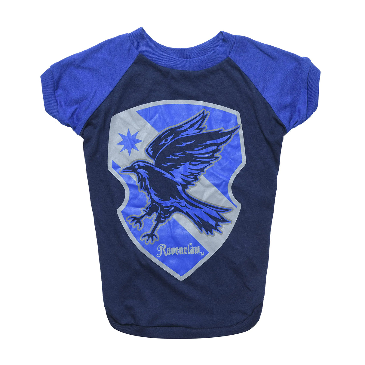 Harry Potter Ravenclaw Pet T-Shirt in Size Medium | M Dog T-Shirt Harry Potter Dog Shirt | Harry Potter Dog Apparel & Accessories for Hogwarts Houses Ravenclaw