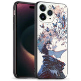 JJK Itadori Anime Drop-Proof Phone Case Stylish Manga Art Soft TPU Protective Cover for iPhone 14 Plus