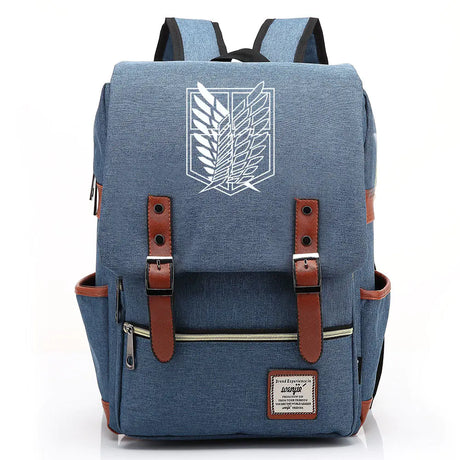 Attack on Titan Anime Backpack for Students, Unisex - My Anime Haven