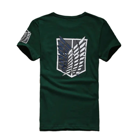 Attack on Titan Short Sleeve Cotton T-Shirt - My Anime Haven