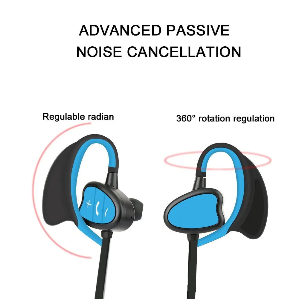 Bluetooth Earphones IPX8 Waterproof for Sports Gaming