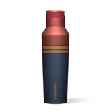 Corkcicle Sport Canteen - Water Bottle & Thermos - Triple Insulated Shatterproof Stainless Steel 20 oz Marvel - Captain Marvel