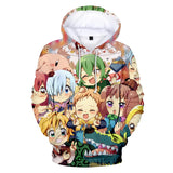 Unisex Hoodie with 3D Design - Seven Deadly Sins Theme