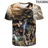Attack On Titan Unisex Crew Neck T-Shirt - My Anime Haven