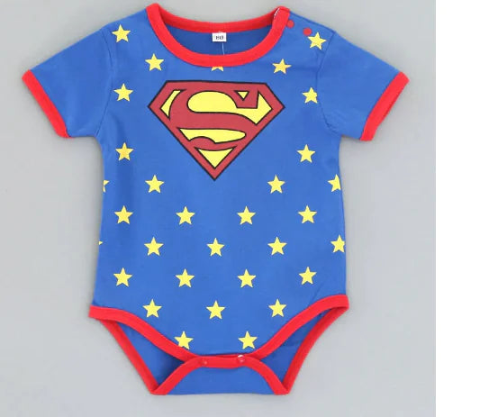 Body Marvel Triangular Cartoon Cotton Bodysuit (Single)