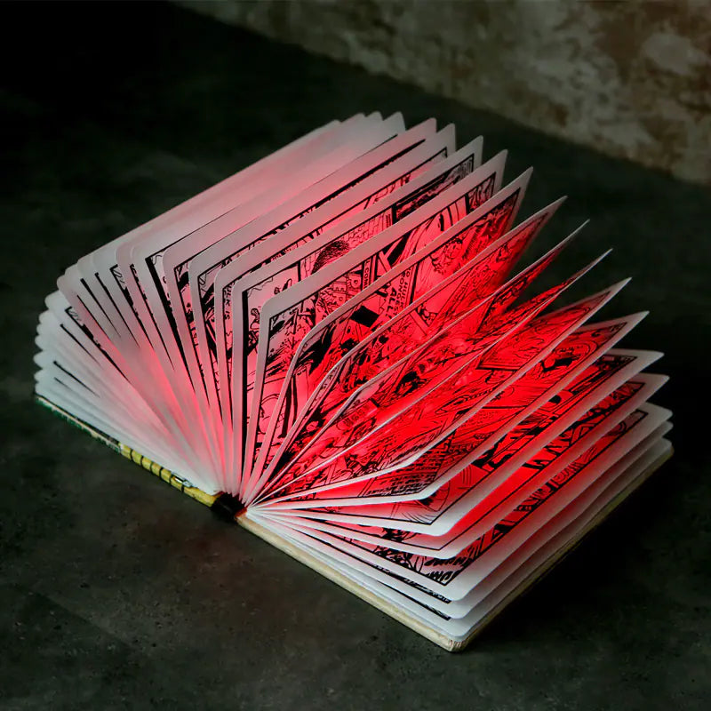 Marvel Retro Comic Folding Book Light - LED Night Lamp