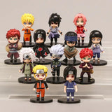 12pcs/set Naruto Anime Shippuden PVC Figures Toys - My Anime Haven