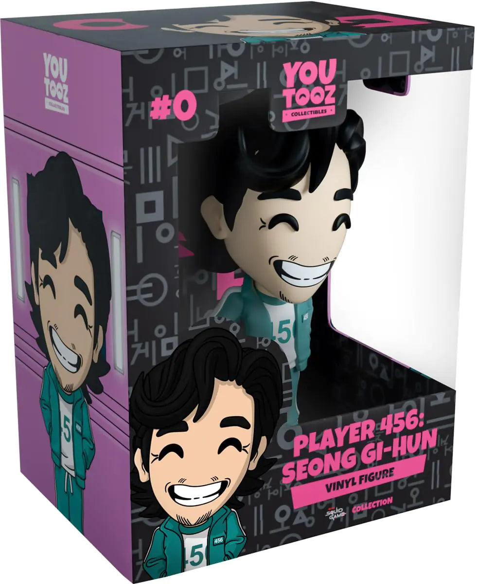Youtooz Player 456: Seong Gi-hun 5" Inch Vinyl Figure Collectible Seong Gi-hun from Squid Game Squid Game Collection