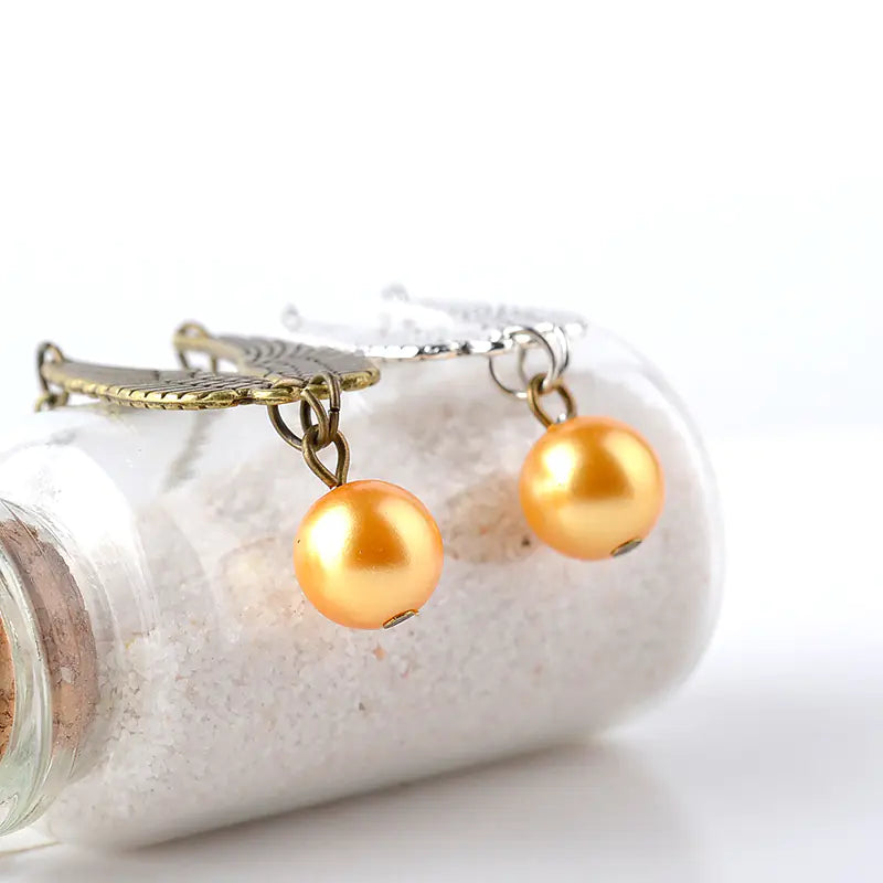 Harry Potter Deathly Hallows Golden Snitch Necklace