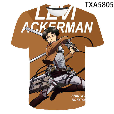 Attack On Titan Unisex Crew Neck T-Shirt - My Anime Haven