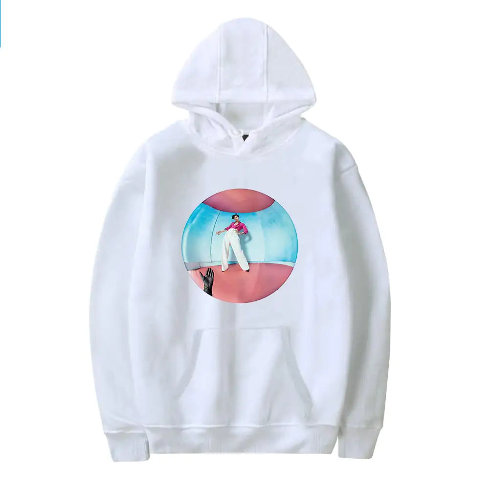 Harry Styles Unisex Loose Hooded Sweatshirt