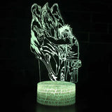 3D Naruto and Sasuke LED Night Light Table Lamp - My Anime Haven