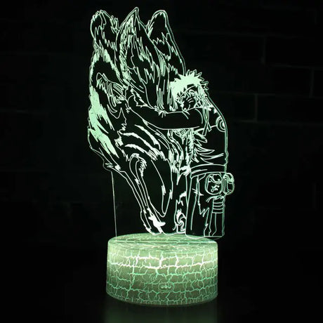 3D Naruto and Sasuke LED Night Light Table Lamp - My Anime Haven