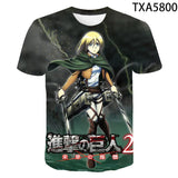 Attack On Titan Unisex Crew Neck T-Shirt - My Anime Haven