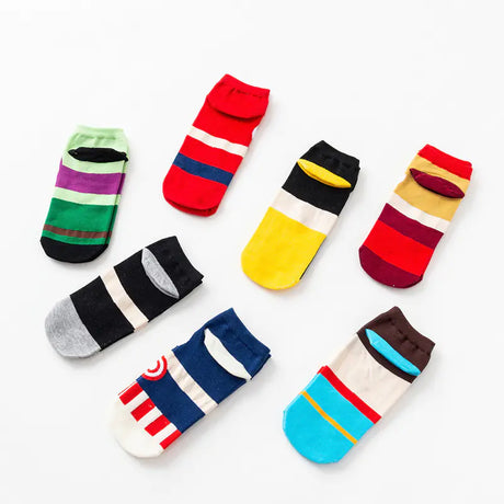 Marvel Superhero Ankle Socks for Men - My Anime Haven