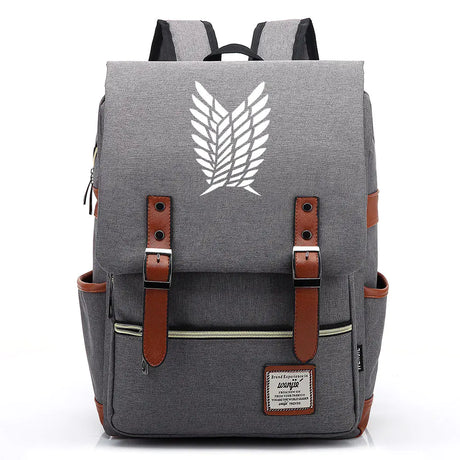 Attack on Titan Anime Backpack for Students, Unisex - My Anime Haven