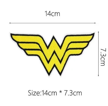 DC & Marvel Embroidered Heat Patches - My Anime Haven