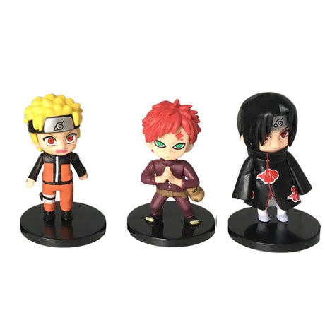 12pcs/set Naruto Anime Shippuden PVC Figures Toys - My Anime Haven
