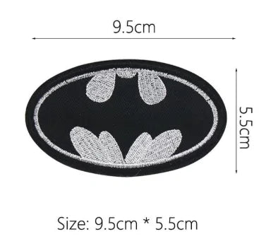 DC & Marvel Embroidered Heat Patches - My Anime Haven