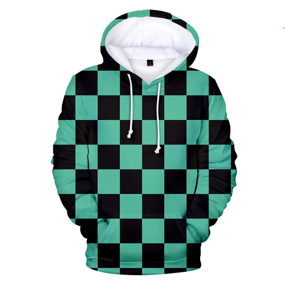 3D Demon Slayer Tanjiro Hoodie for Men and Women