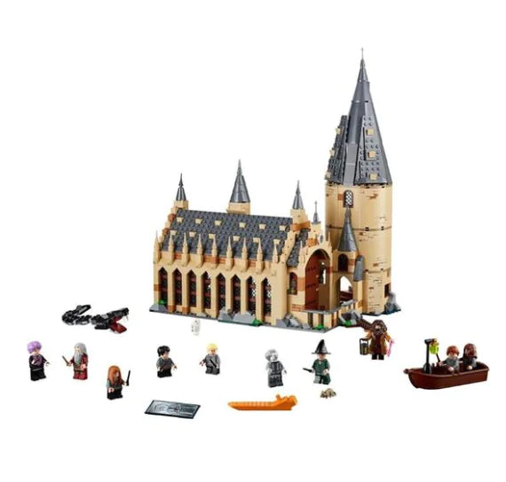Harry Potter Hagrid's Hut & Hogwarts Castle Building Set