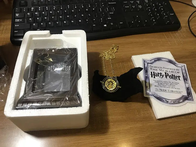 Harry Potter Hourglass Time Turner Necklace Pendant