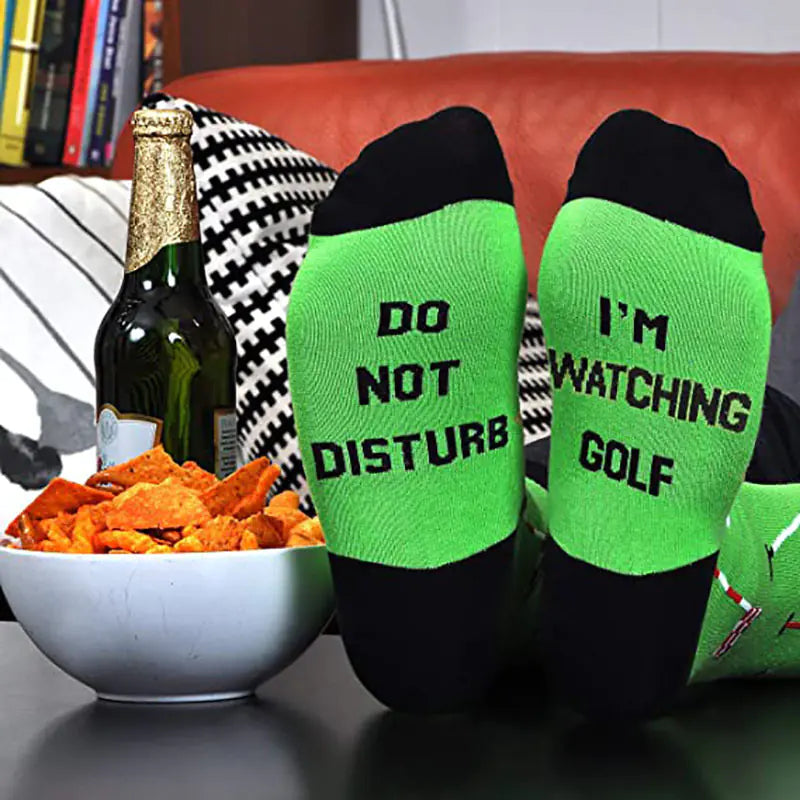 "DO NOT DISTURB I'M GAMING Cotton Socks"