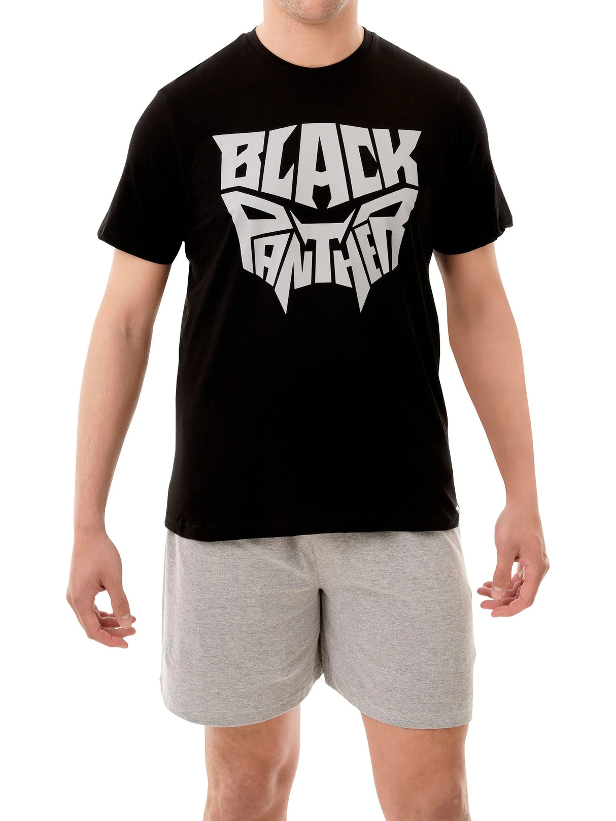 Marvel Black Panther Mens Pajamas Size XX-Large Black