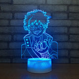 3D My Hero Academia Shoto Todoroki LED Night Light - My Anime Haven