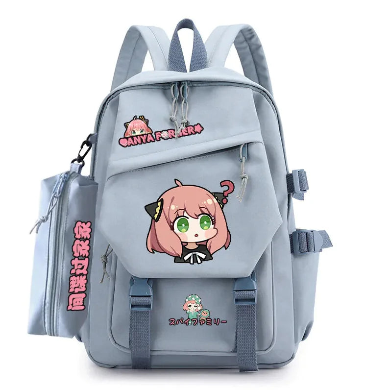 Anya Forger Spy Family Backpack (Dual Shoulder Straps)