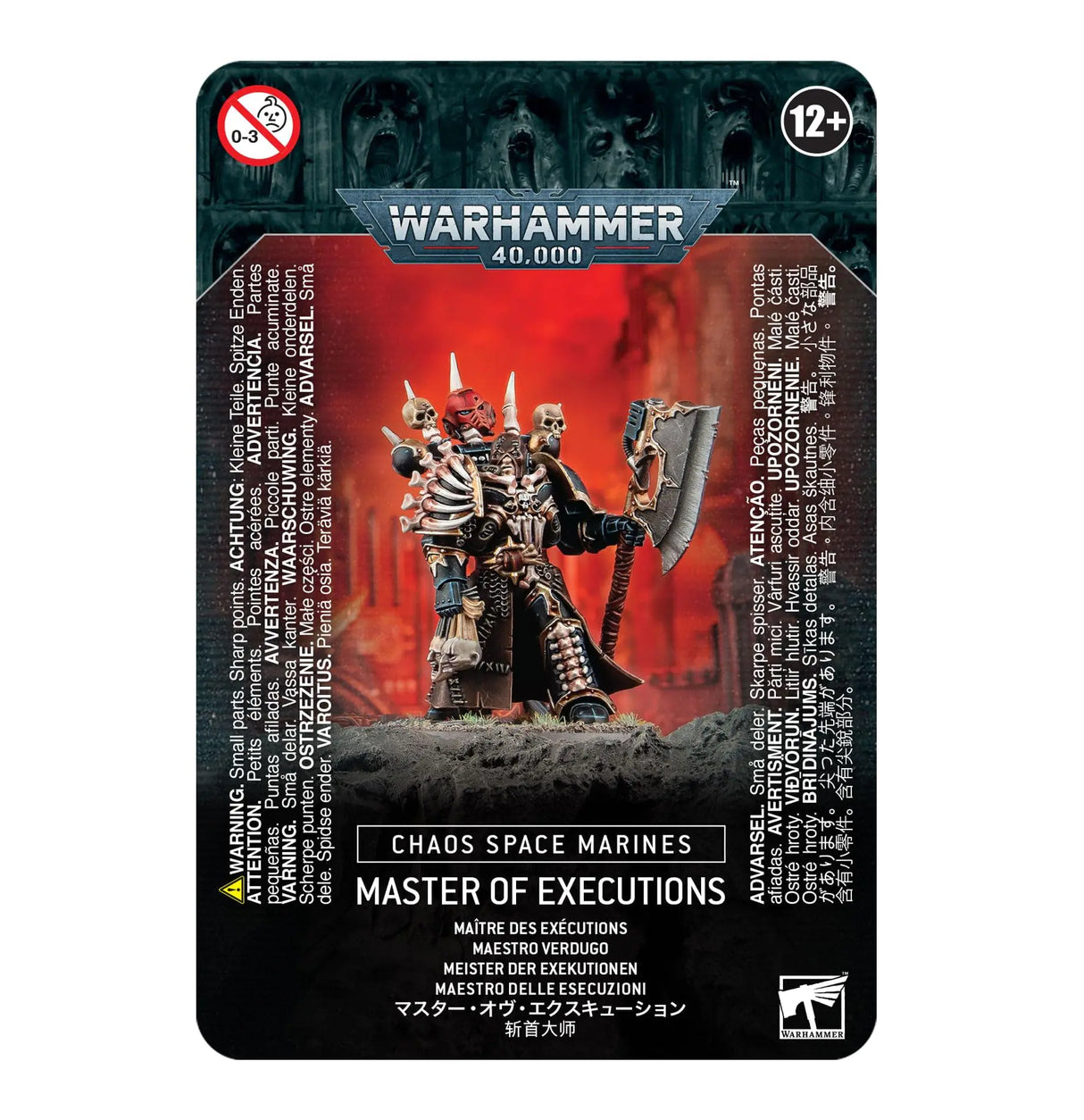 Games Workshop - Warhammer 40000 - Chaos Space Marines Master of Executions