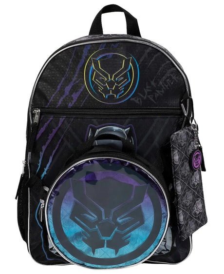 Marvel Comics Black Panther 5-Piece Backpack Set - My Anime Haven