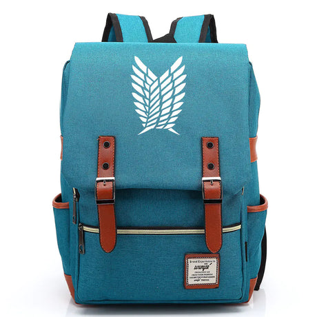 Attack on Titan Anime Backpack for Students, Unisex - My Anime Haven