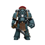 JOYTOY Warhammer 40000 1/18 Action Figure Sons of Horus MKIV Tactical Squad Sergeant with Power Fist Collection Model Birthday Gifts