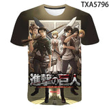 Attack On Titan Unisex Crew Neck T-Shirt - My Anime Haven