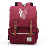 Attack on Titan Anime Backpack for Students, Unisex - My Anime Haven
