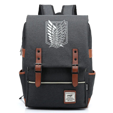 Attack on Titan Anime Backpack for Students, Unisex - My Anime Haven