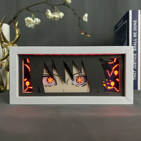 3D Anime LED Light Box: Naruto Figures Lamp - My Anime Haven