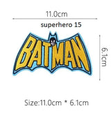 DC & Marvel Embroidered Heat Patches - My Anime Haven