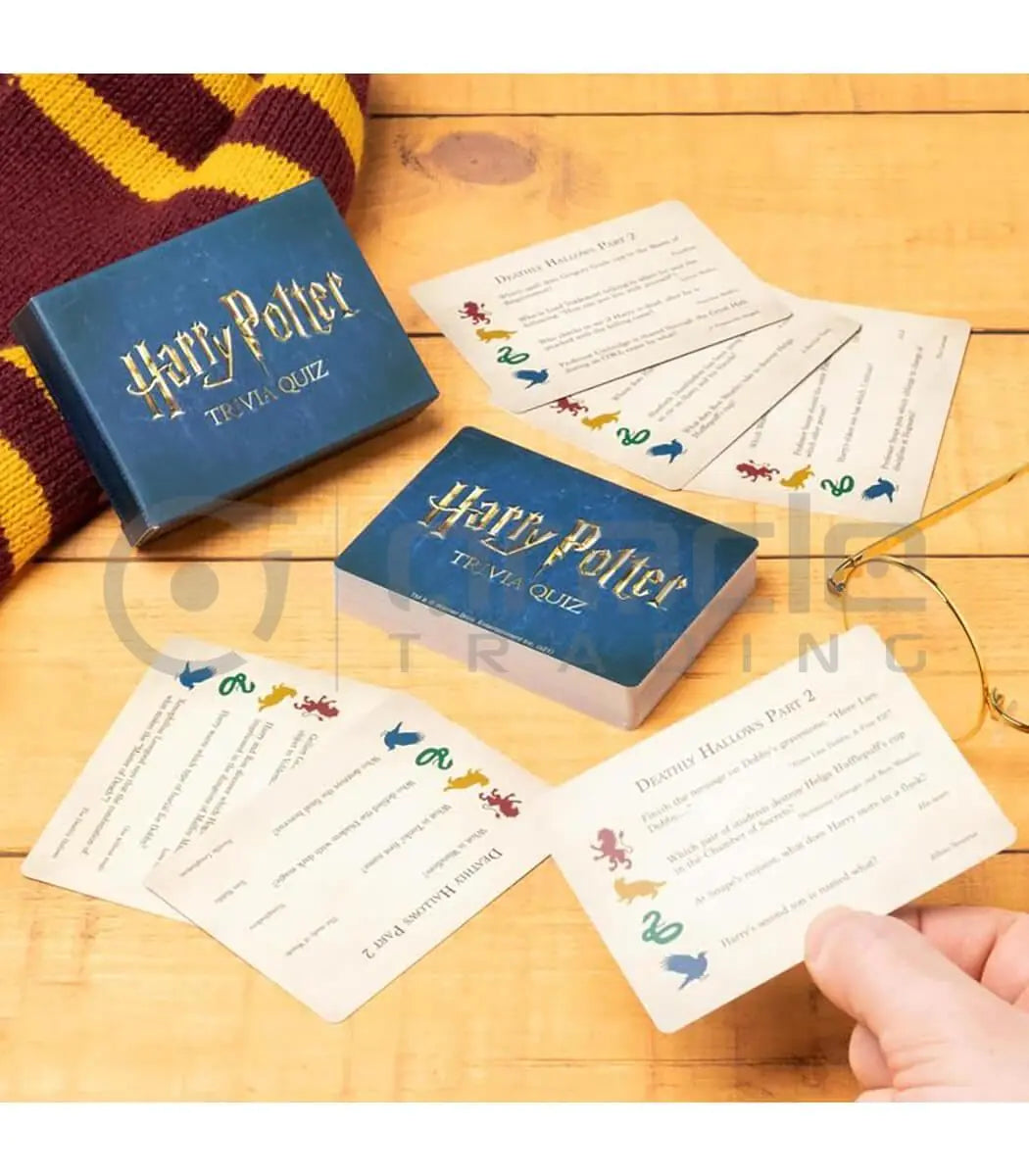 Paladone Harry Potter Trivia Quiz Over 200 Questions to Test Your Harry Potter Fan Knowledge Card Game for 2+ Players