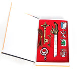 Attack on Titan Necklace and Keychain Set (Anime)